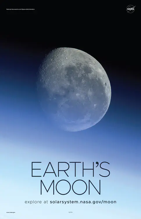 A [glimpse of the Moon](https://solarsystem.nasa.gov/resources/841/moon-over-earth/) through the Earth’s atmosphere, as seen from the International Space Station. Credit: NASA ⬇️ High resolution PDF [here](https://solarsystem.nasa.gov/system/downloadable_items/1509_Moon_E_PDF.zip)